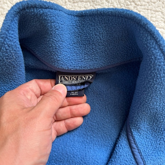 Lands End Fleece Vest - Picture 3 of 4
